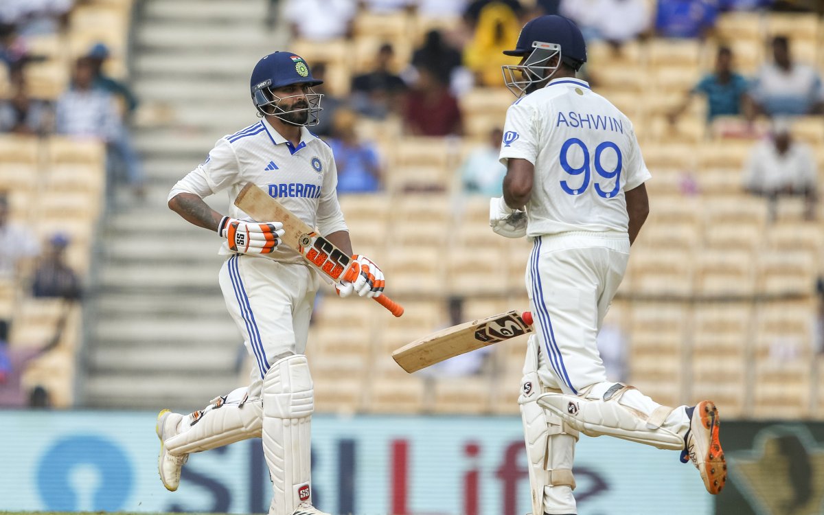 1st Test: Ashwin-Jadeja rearguard act leads India’s magnificent comeback at Chepauk (ld)