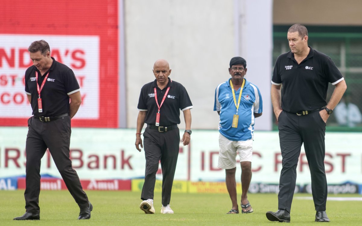 2nd Test: Day 3 called off due to wet outfield at Green Park Stadium