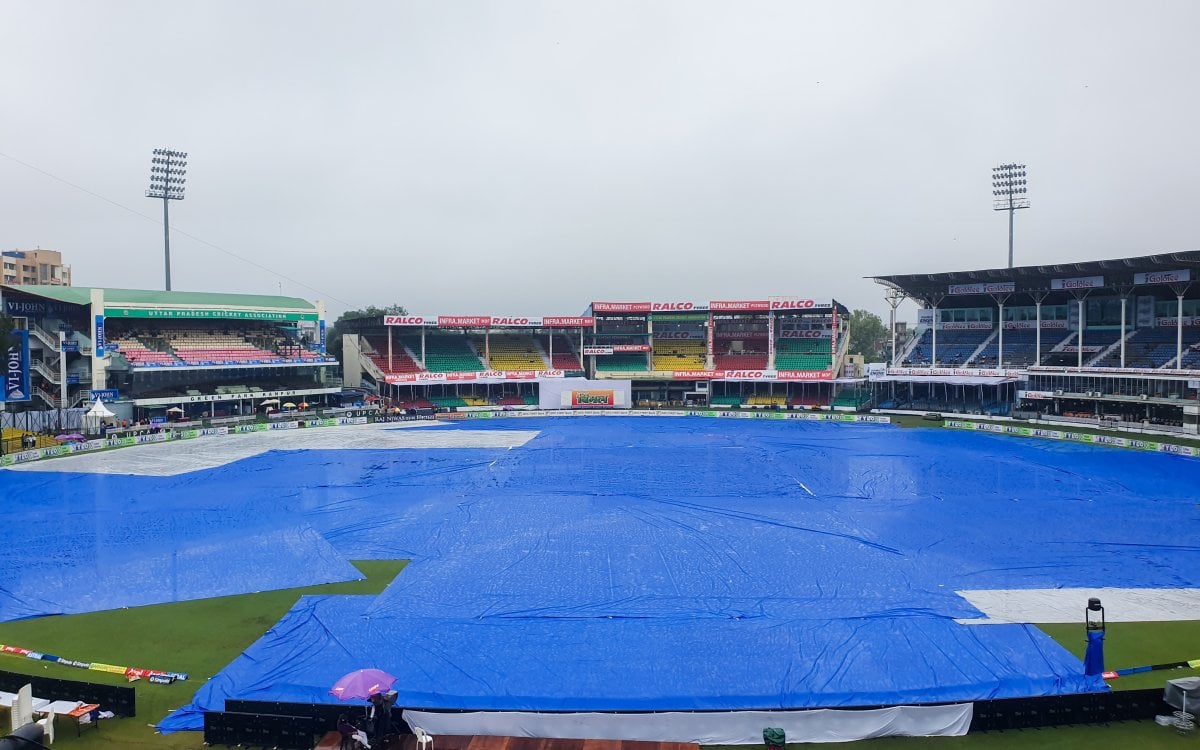 2nd Test: Day 3 play delayed due to wet outfield, inspection at 10 am