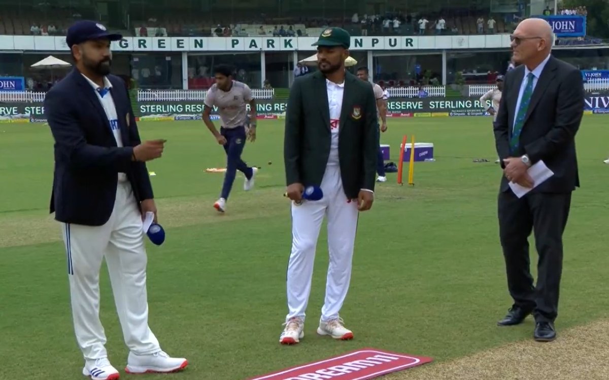 2nd Test: India Win Toss, Opt To Bowl First Against Bangladesh In Kanpur