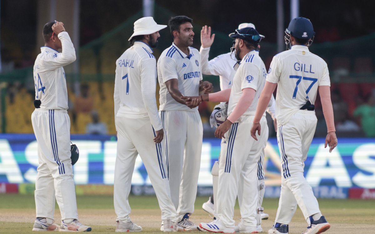 2nd Test: Jaiswal, Rahul and Ashwin put India in driver's seat with a lead of 26 runs