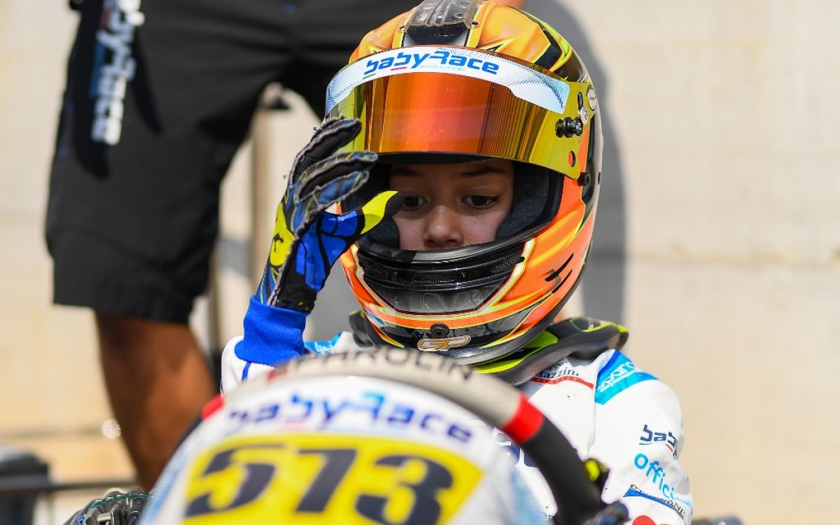 9-yr-old racer Atiqa Mir picks up nine places at WSK Super Cup Italy