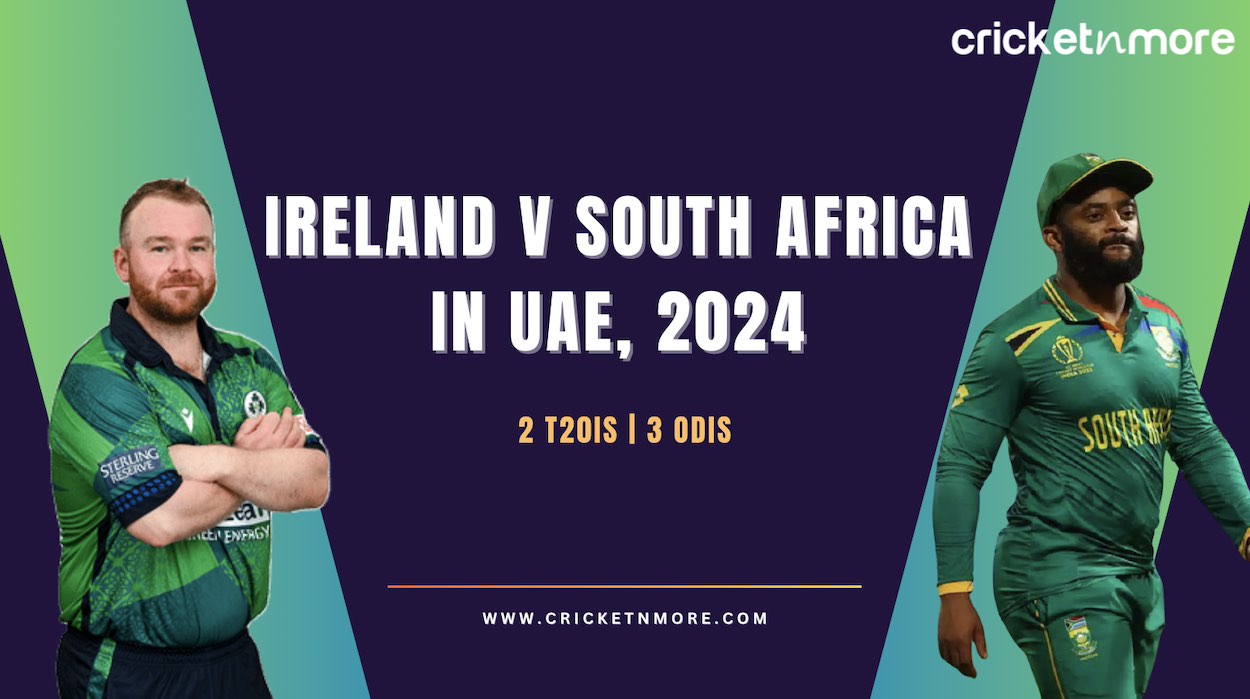 Ireland vs South Africa 2024: Squads, Venues, Schedule, Live Streaming And Other details