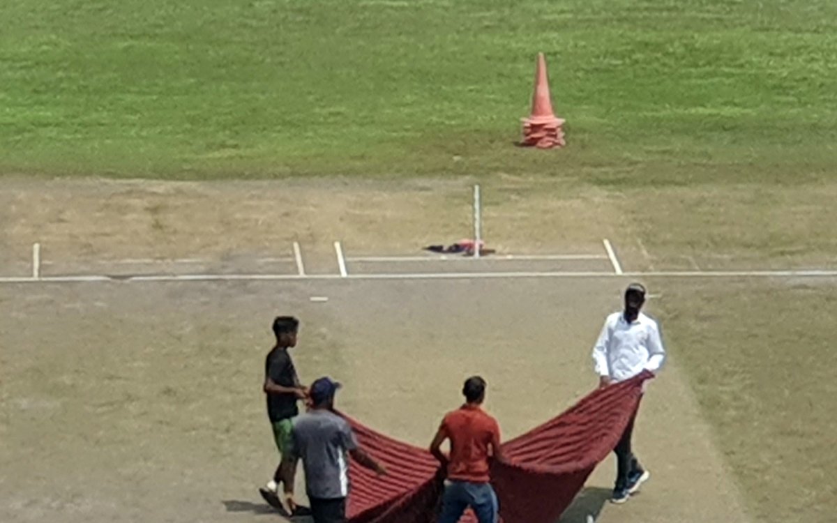 AFG-NZ Test: Persistent Rain Forces Day 3 To Be Called Off