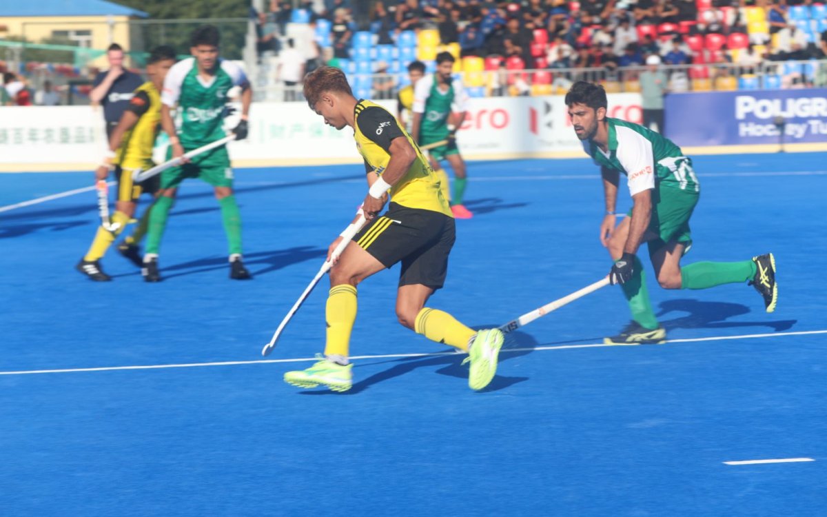 Asian Hockey Champions Trophy: Malaysia s Late Goal Holds Pakistan To 2-2 Draw