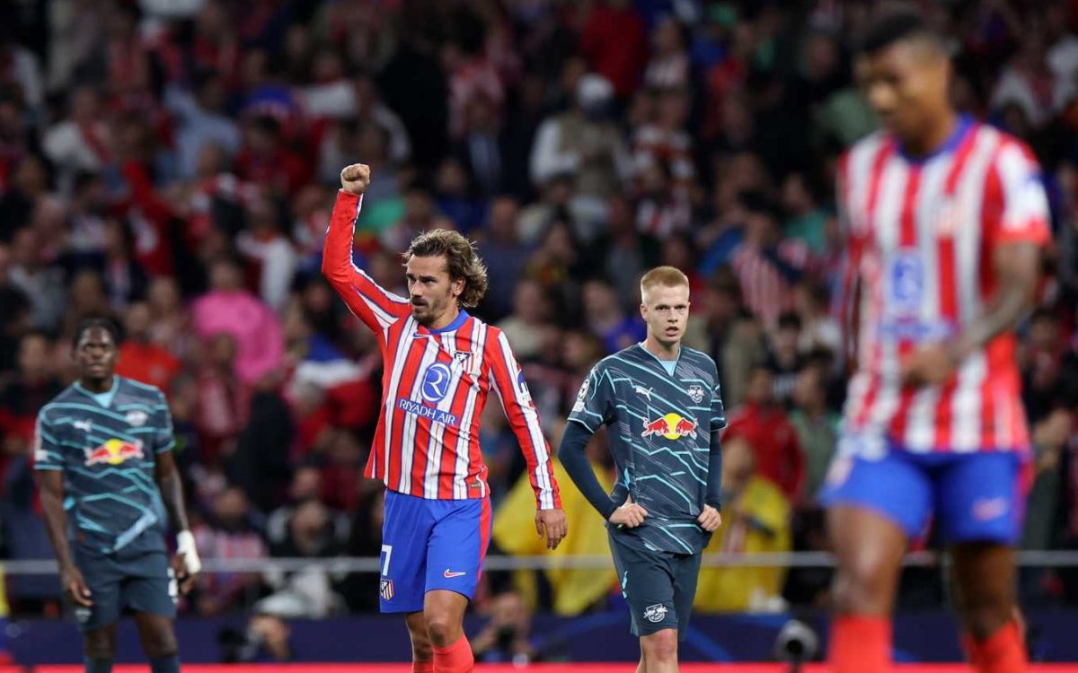 Champions League: Griezmann Stars In Atletico Fight Back, Barca Crash In Monaco