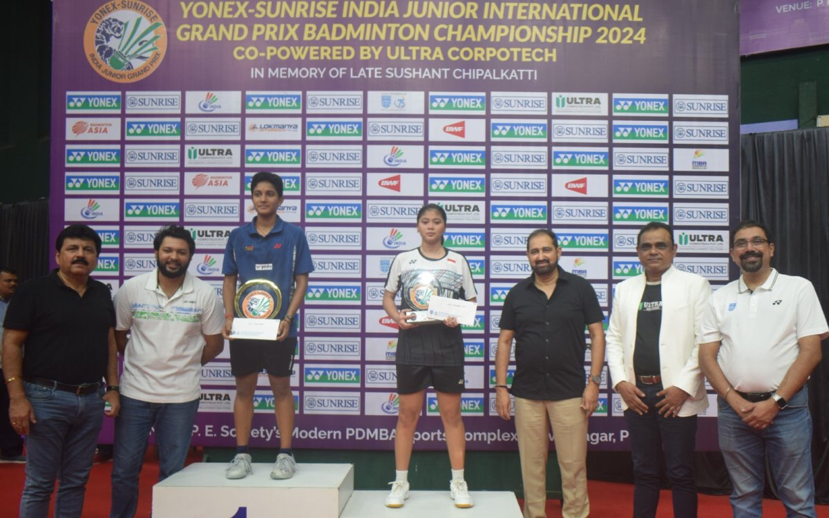 Chieh, Tamiri Win Titles At India Junior International Badminton Tournament