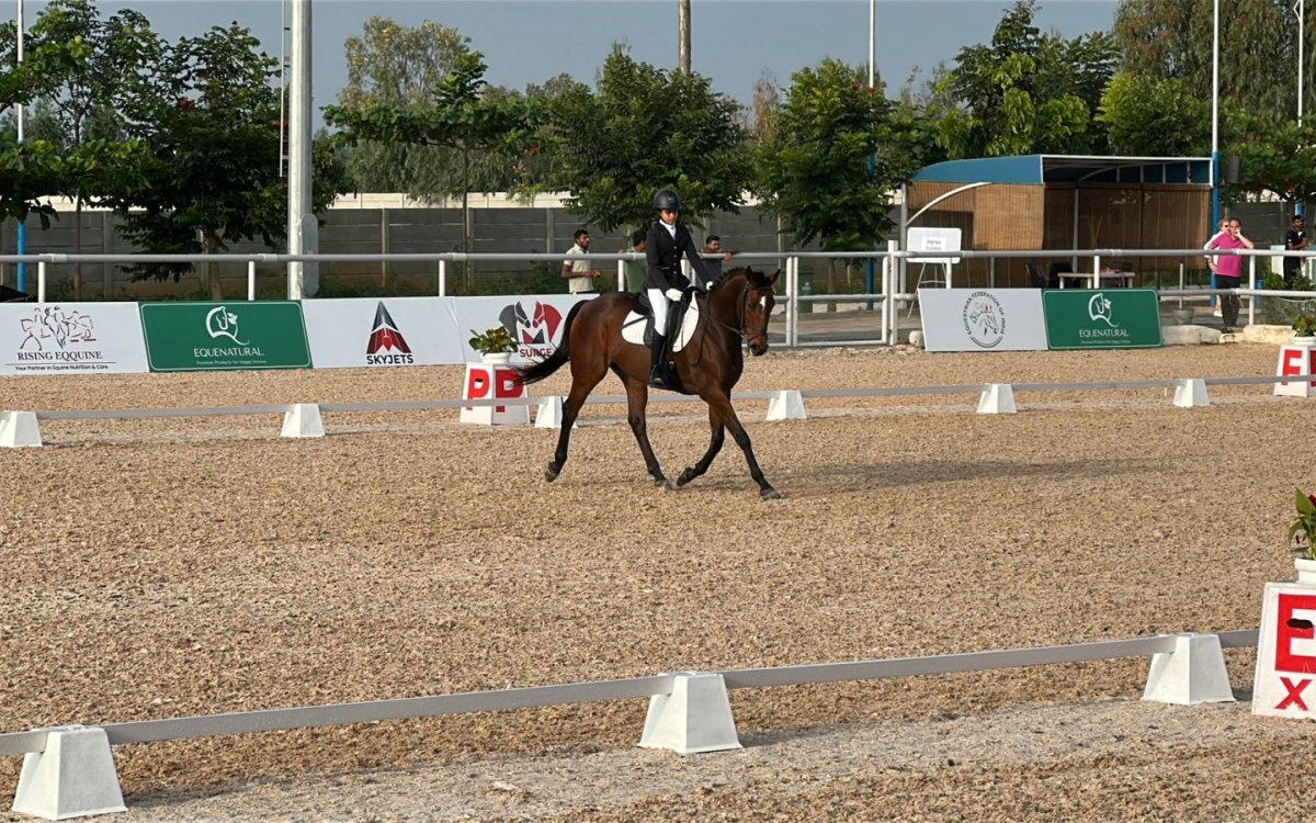 Dressage National: Inaara Mehta Luthria Bags Top Spot With Gold Medal