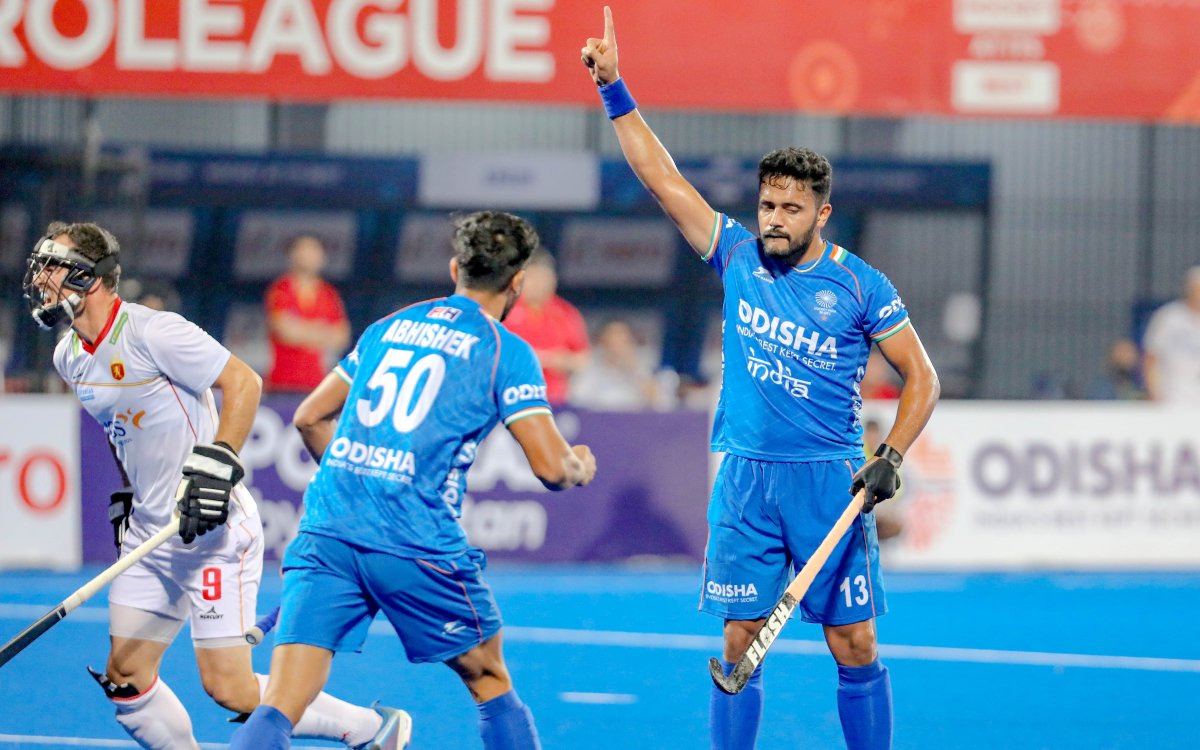 Great Honour : Harmanpreet Singh Credits Team For Being Nominated For FIH Player Of The Year