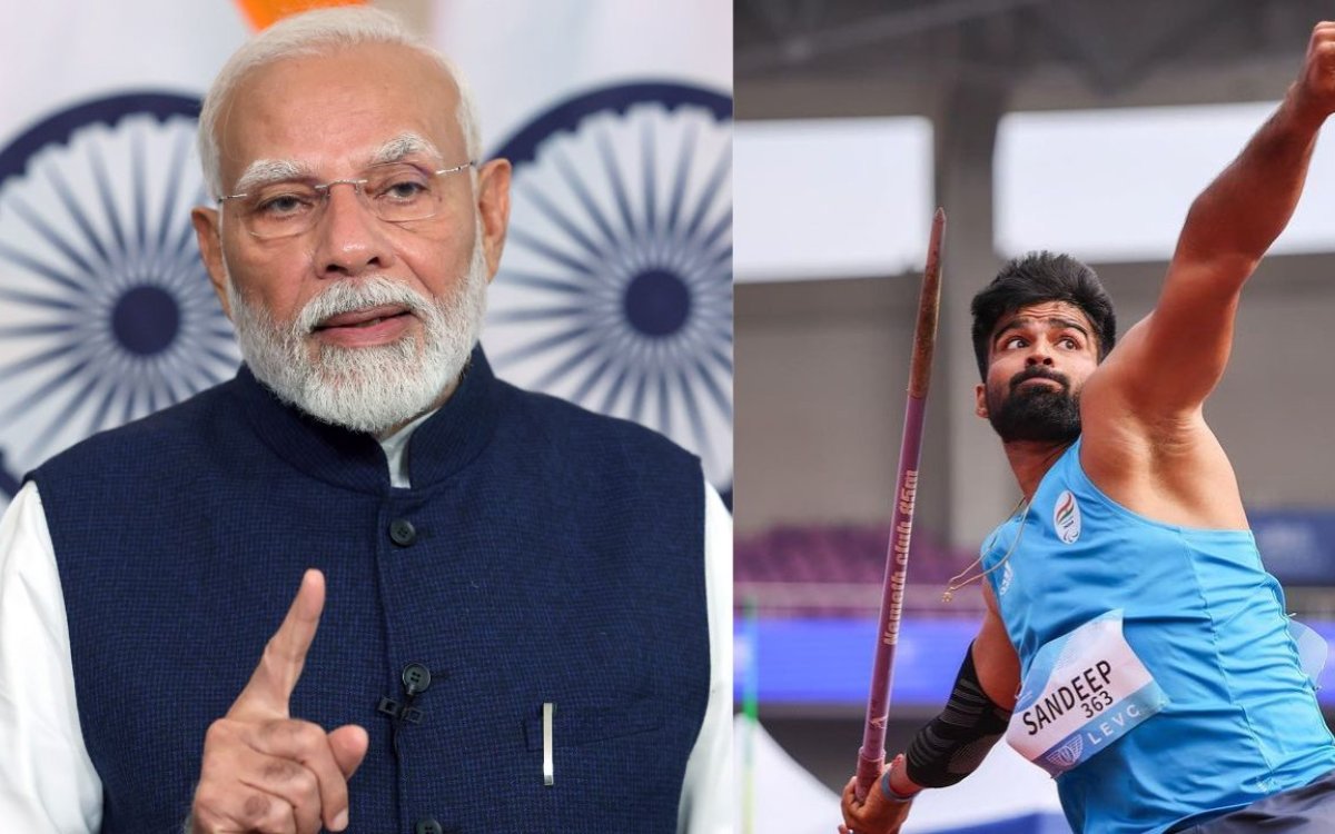 'I'm taking it as motivation', says para-athlete Sandeep to PM Modi on his third successive 4th-plac