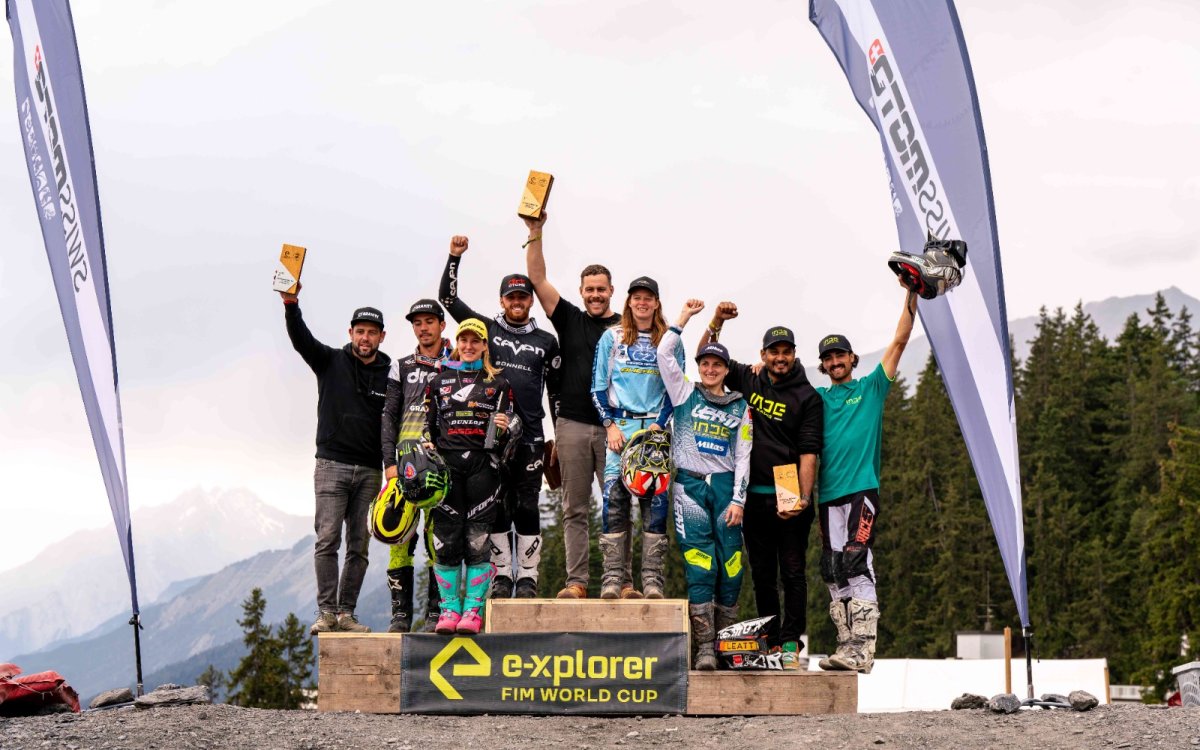 INDE Racing finishes on podium in FIM E-Xplorer World Cup