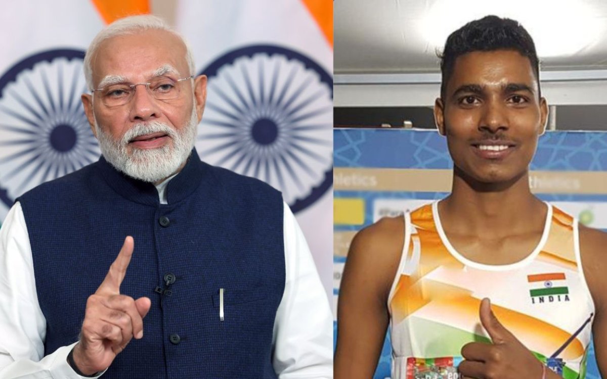 India Is Elated : PM Modi Congratulates Nishad Kumar On Winning Silver Medal In Paralympics