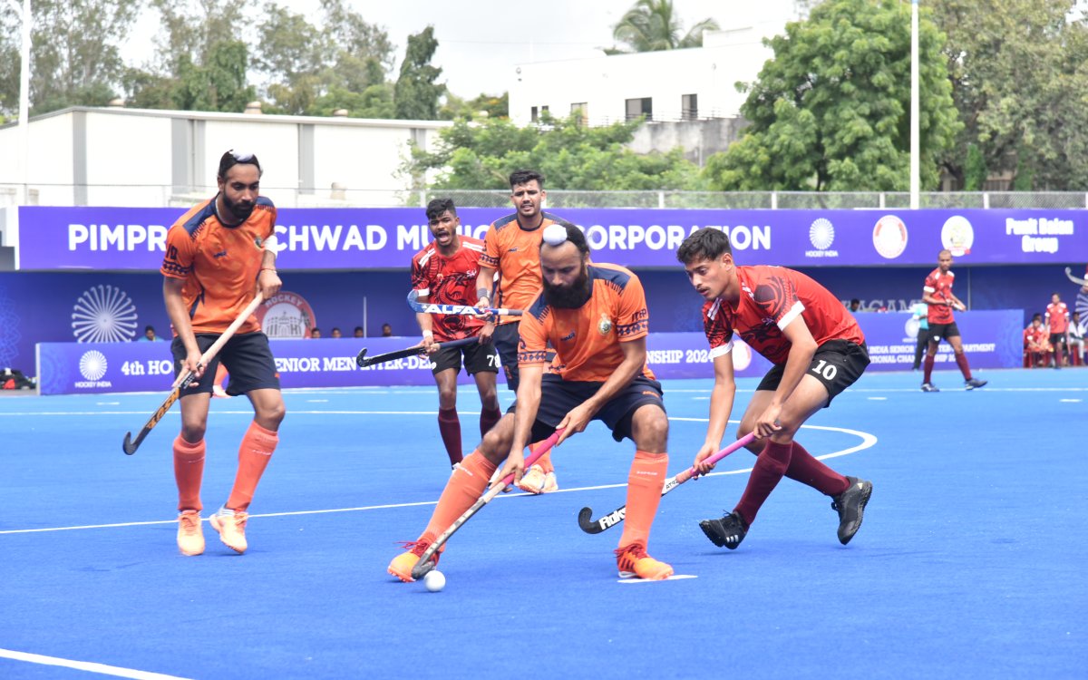 Inter-Department National Hockey: FCI, SSCB win;  CISF, CAG play out draws