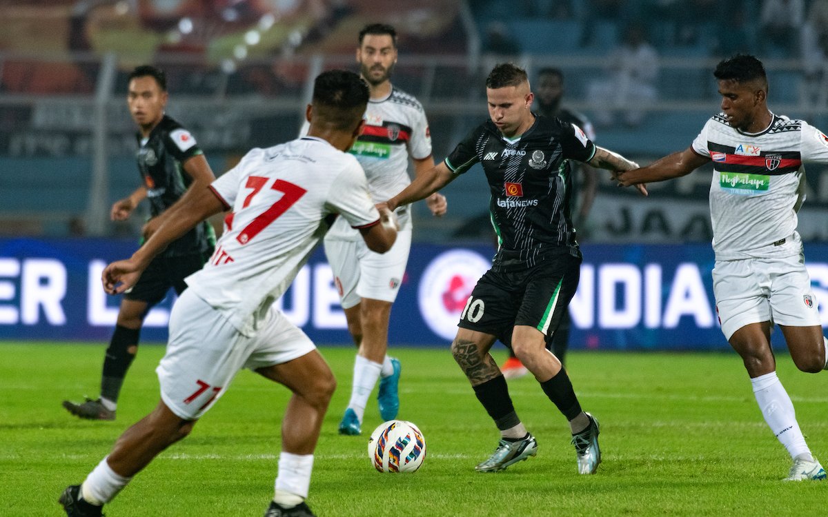 ISL 2024-25: Ajaraei’s late strike helps NorthEast United beat Mohammedan Sporting