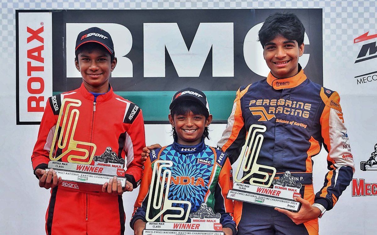 National Karting Championship: Chennai racers Varun Hari, Eshanth, Rivaan clinch titles