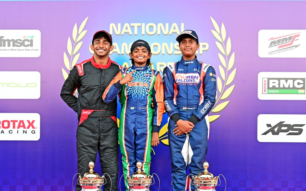 National Karting Championship: Ruhaan Alva regains Senior Max title