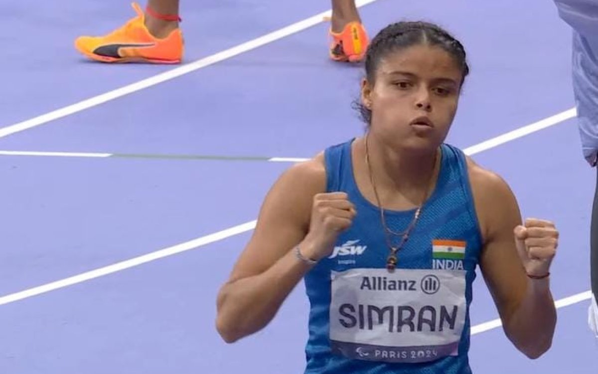 Paris Paralympics: Simran Sharma bags historic bronze in Women's 200m T12