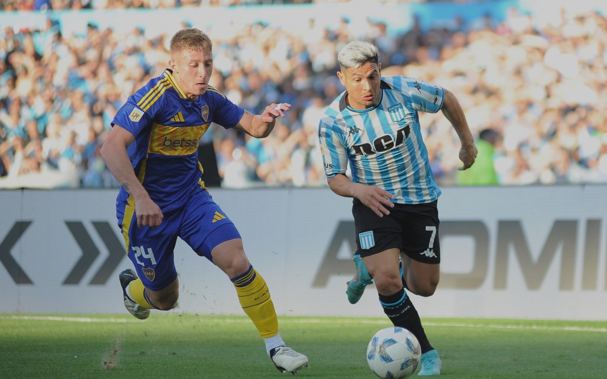 Racing beat Boca Juniors in Argentina's top flight