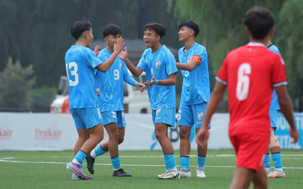 SAFF U17 C’ship: India beat Nepal 4-2 to march into final