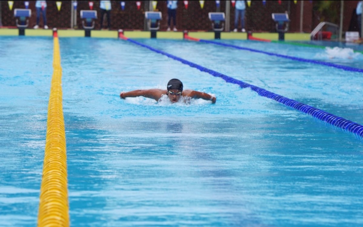 Senior National Aquatic: Tamil Nadu break Men’s 4 x 100m Medley record