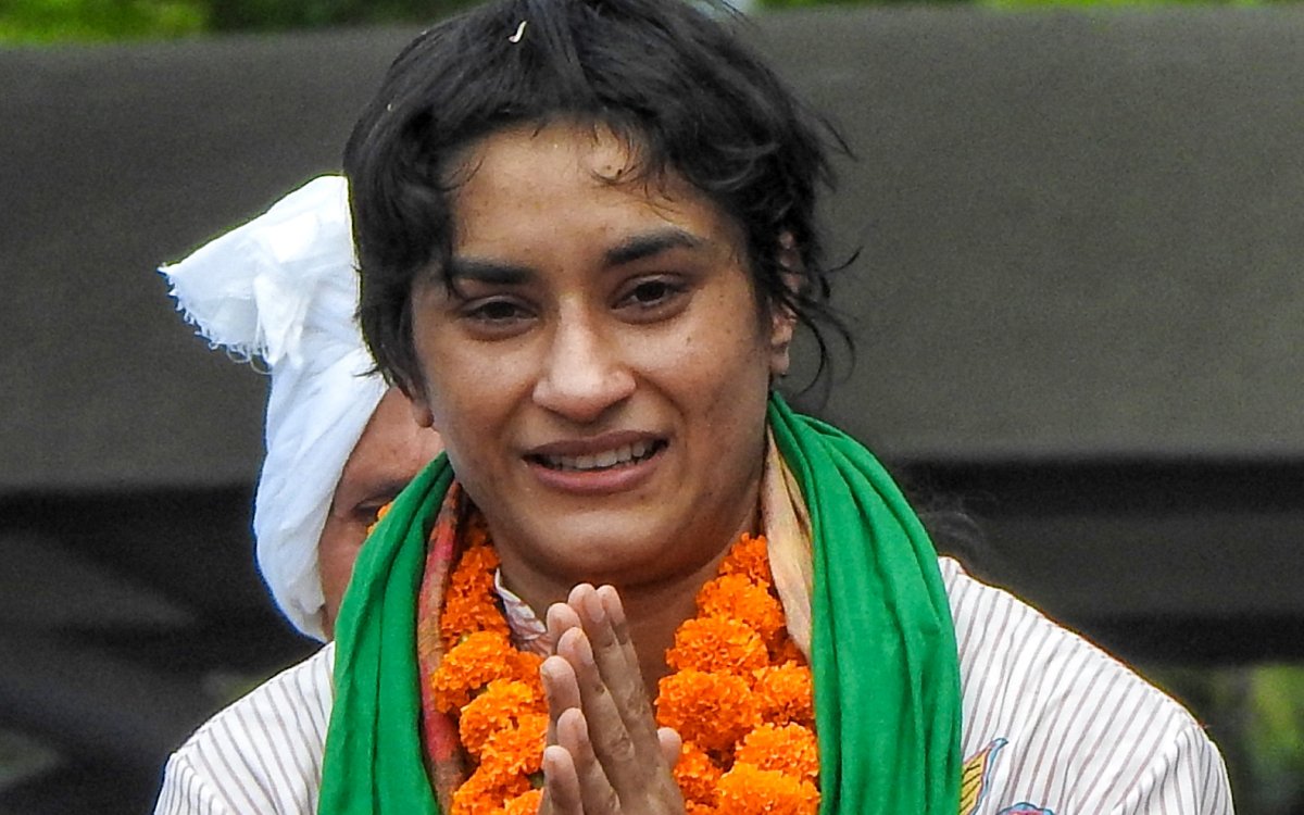 Vinesh Phogat Resigns From Railways Post