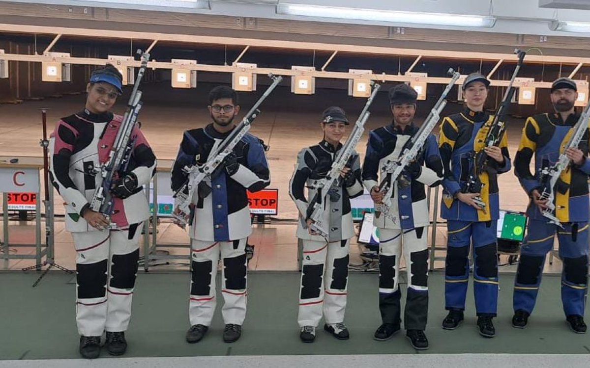 World Deaf Shooting C ship: India Clinch 1-2 Finish In Mixed Air Rifle