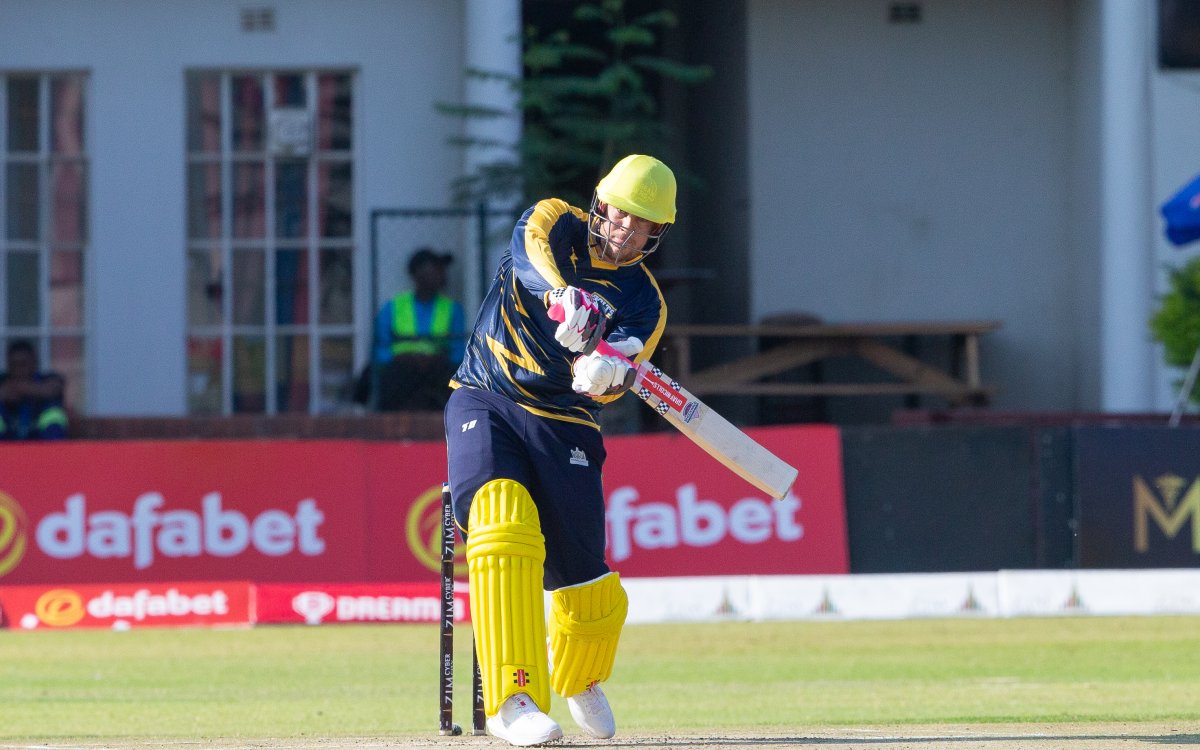 Zim Afro T10: Harare Bolts’ George Munsey makes history, scores first hundred of event