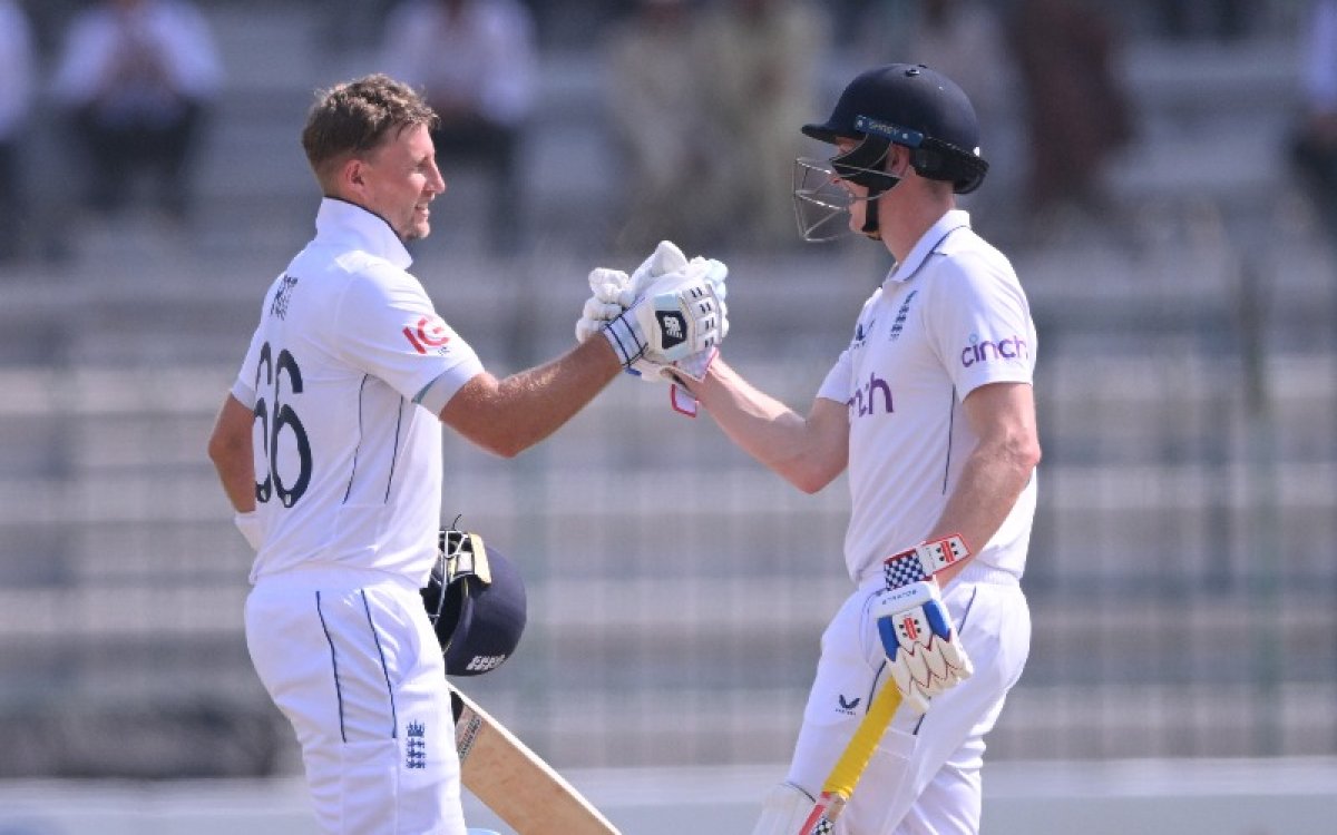 1st Test: Brook, Root's record-breaking stand  puts England in sight of big win over Pakistan