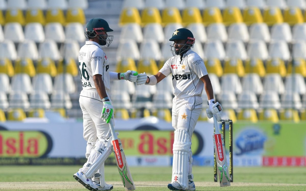 1st Test: Centuries by Masood, Shafique carry Pakistan to 328/4 against England