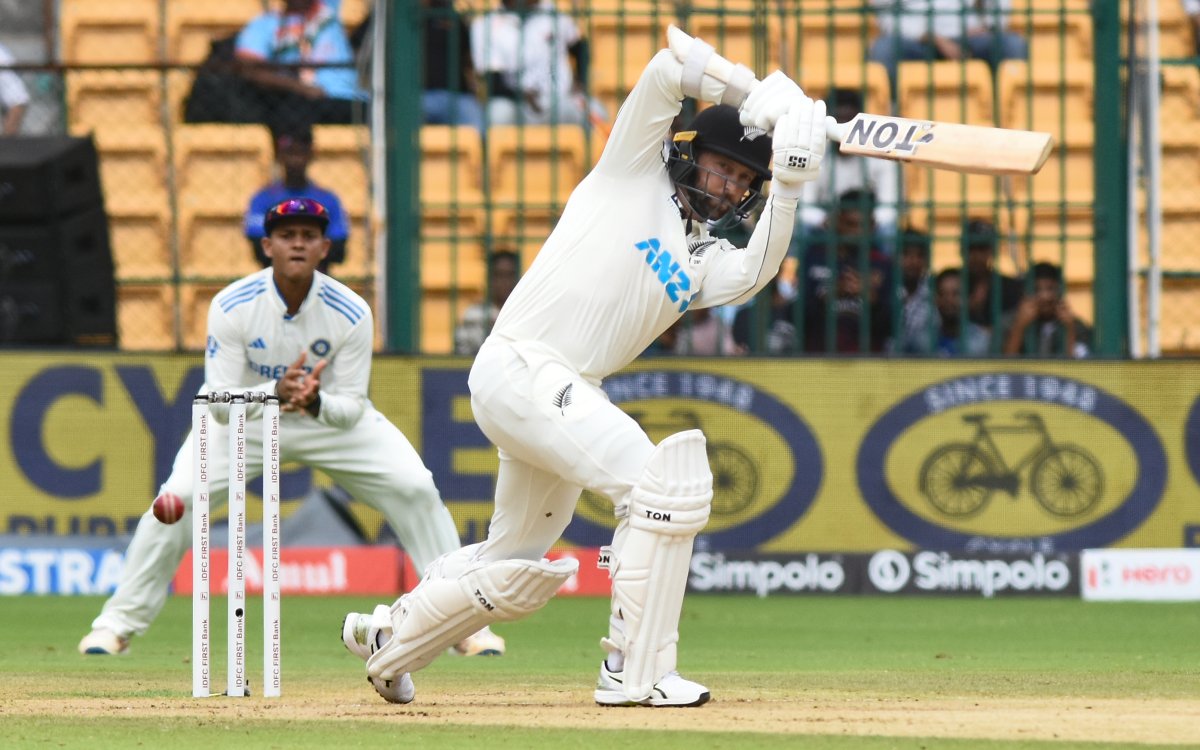 1st Test: Conway Scores 91 As New Zealand End Day Two At 180/3, Lead India By 134 Runs