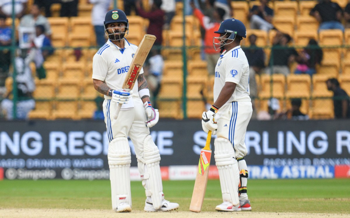 1st Test: Kohli, Sarfaraz Hit Counter-attacking Fifties As India End Day Three At 231/3