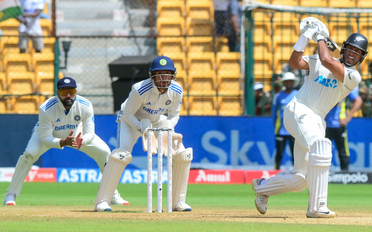 1st Test: Rachin's 134 helps NZ take 356-run lead over India