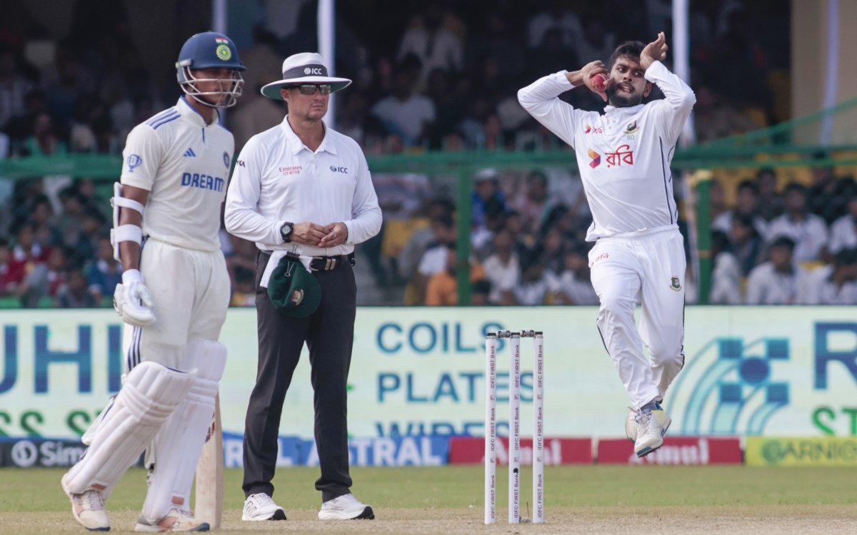 2nd Test: Mehidy Hasan Miraz admits to being surprised over India’s attacking approach