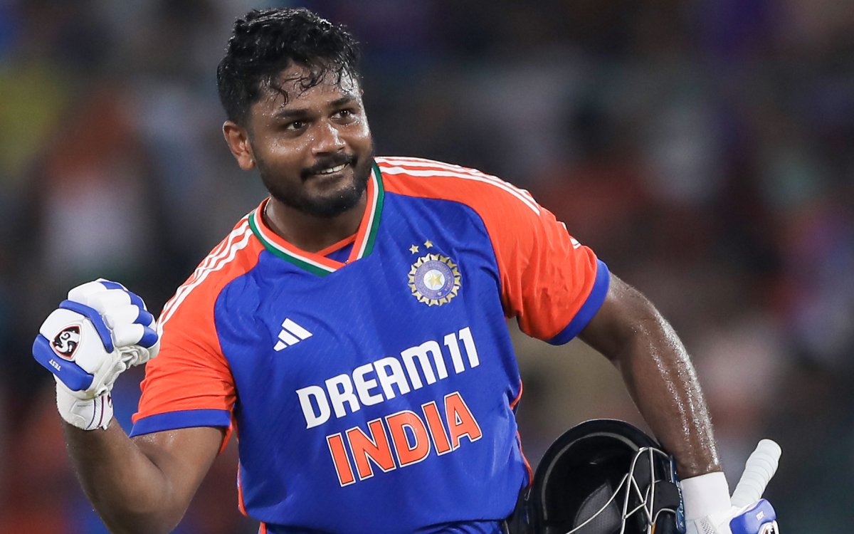 3rd T20I: Samson’s ton; Suryakumar’s 75 take India to highest-ever score of 297/6