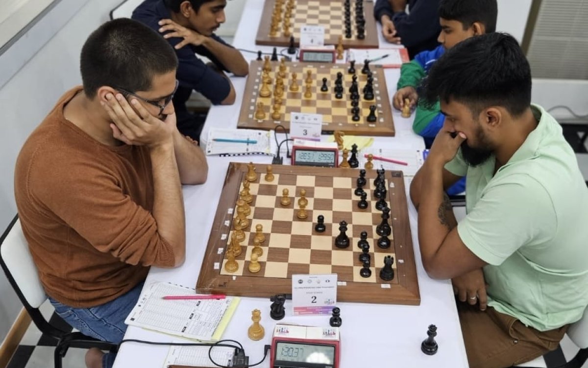 All-India Chess Tournament: Atharv Soni leads with four others in sixth round