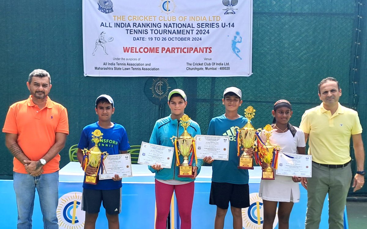 All-India Ranking Tennis: Aaradhya, Ansh Win MSLTA-CCI Crowns