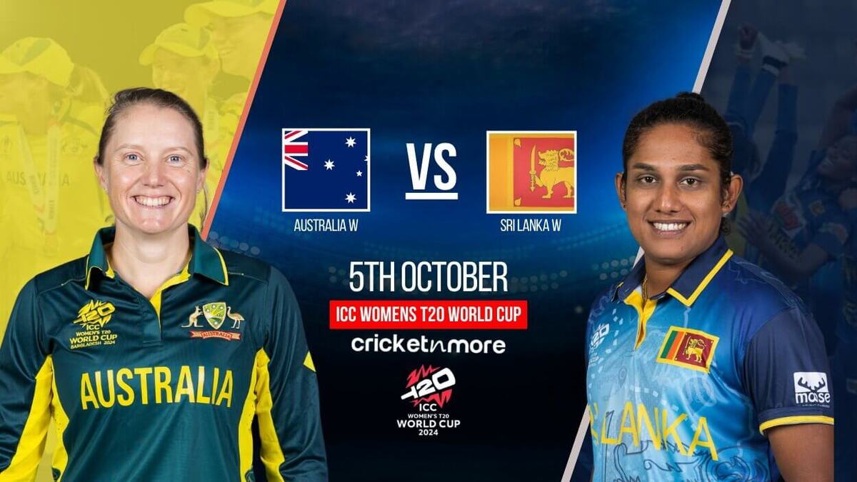 AU-W vs SL-W: Dream11 Prediction Match 5, ICC Women s T20 World Cup 2024