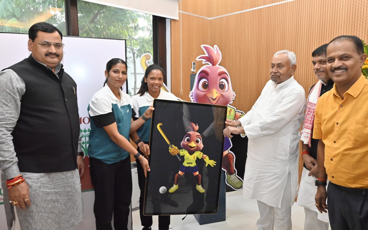 Bihar CM Nitish Kumar unveils logo, mascot for Women’s Asian Champions Trophy 2024