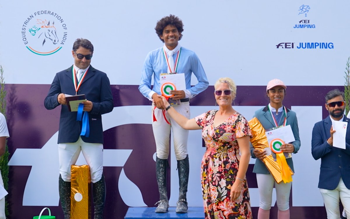 Equestrian: Barath Manoharan Wins Inaugural FEI Concours Saut International 2 Event