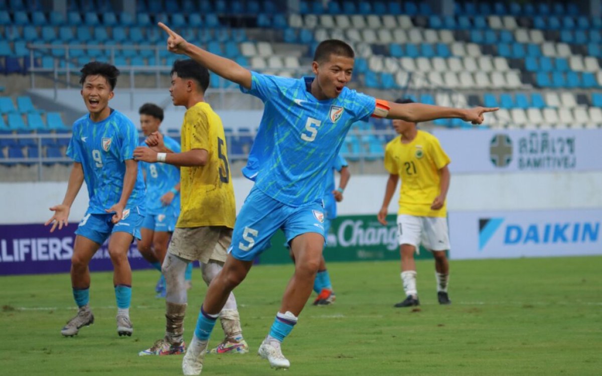 Football: India Thrash Brunei 13-0 In U17 Asian Cup Qualifiers Opener