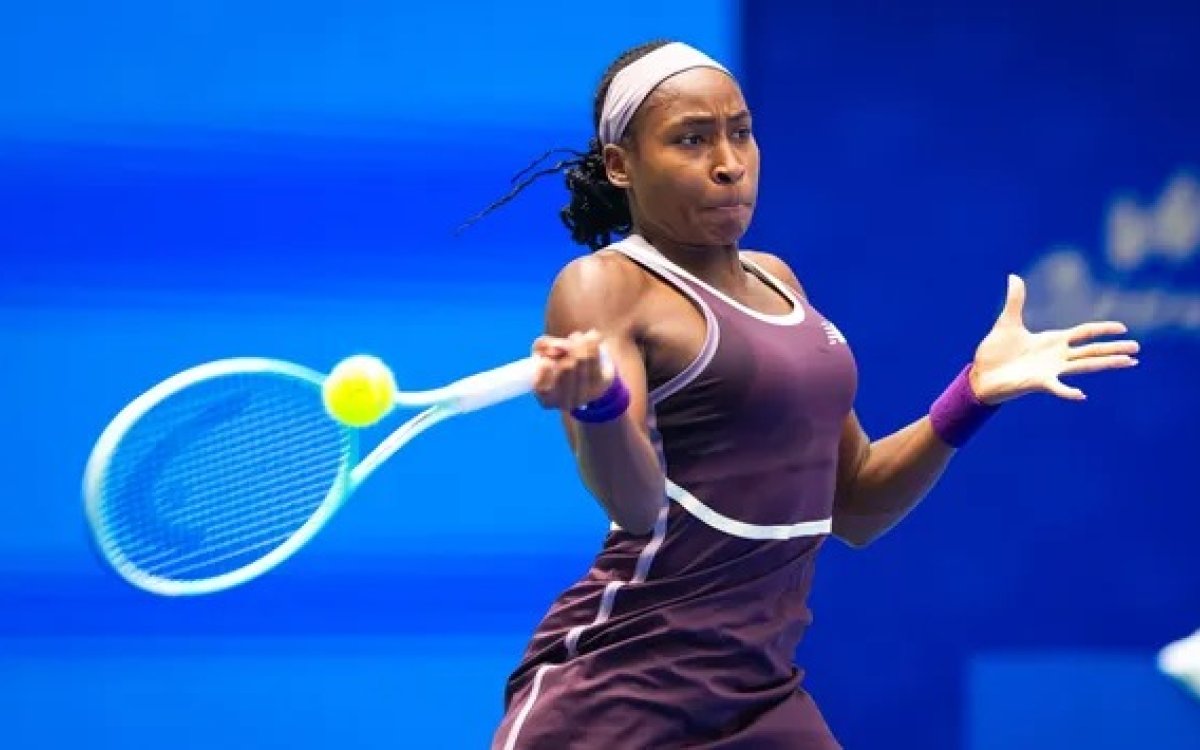 Gauff earns 50th win of season, reaches Wuhan semifinals