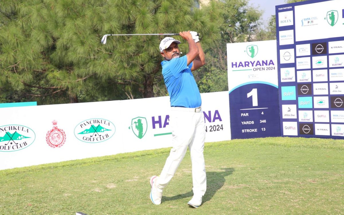 Golf: Rahil Gangjee Shoots Super 63 For First Round Lead At Haryana Open