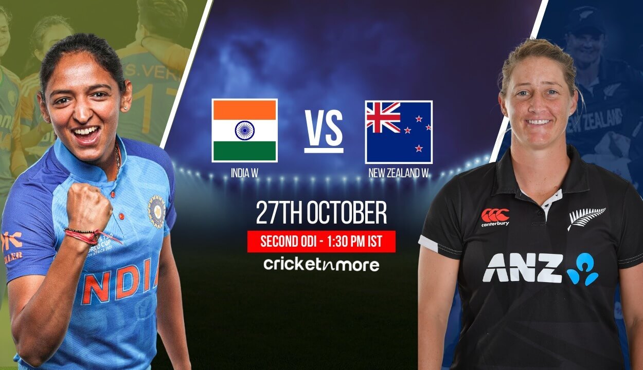 IN-W vs NZ-W: Dream11 Prediction 2nd ODI, New Zealand Women tour of India 2024