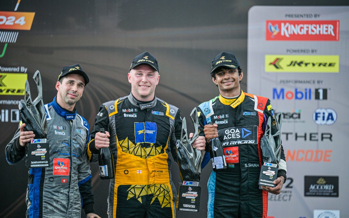 Indian Racing Festival: John Lancaster gives Chennai Turbo Riders fourth win on Day 1