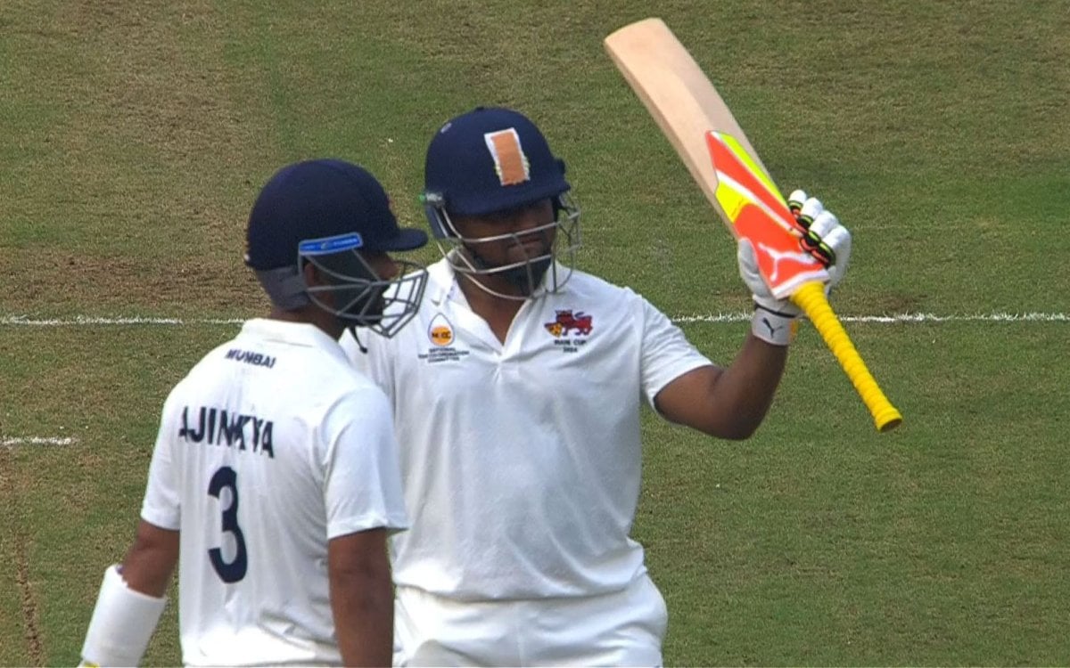 Irani Cup 2024: Rahane, Sarfaraz stabilize Mumbai innings to reach 237/4 on Day 1