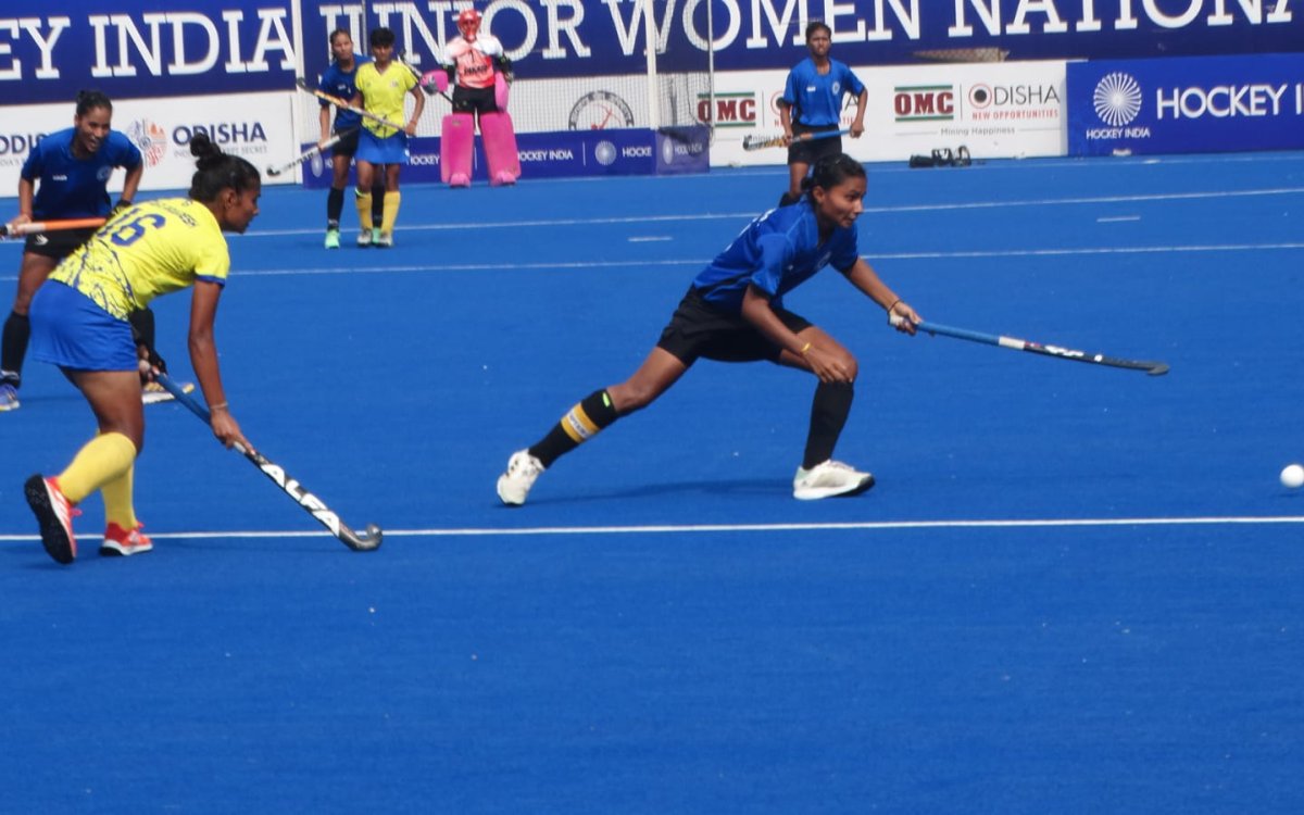 Jr Women s National Hockey: Madhya Pradesh, Jharkhand, Haryana, Odisha Reach Semis