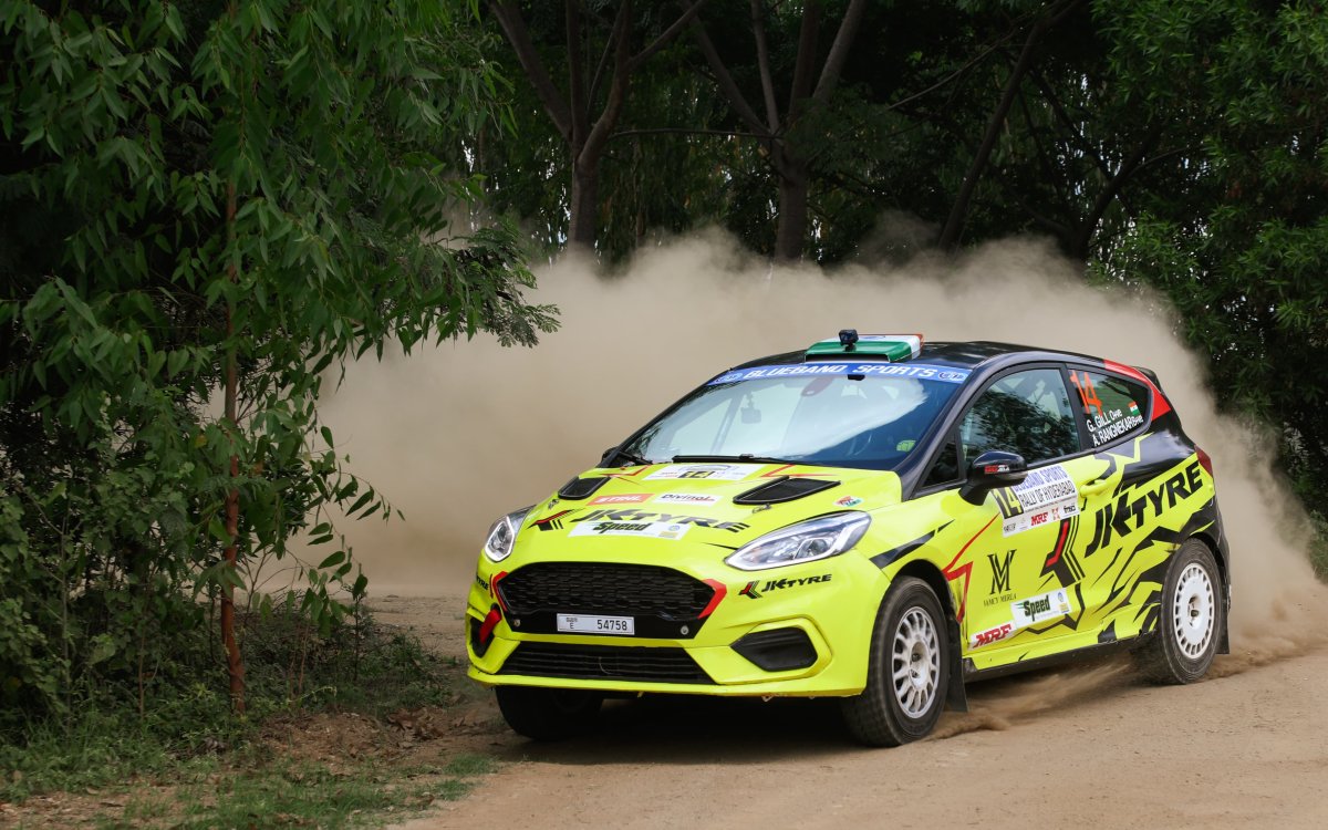 National Rally C ship: Gaurav Gill Cruises To Comfortable Lead In Rally Of Hyderabad