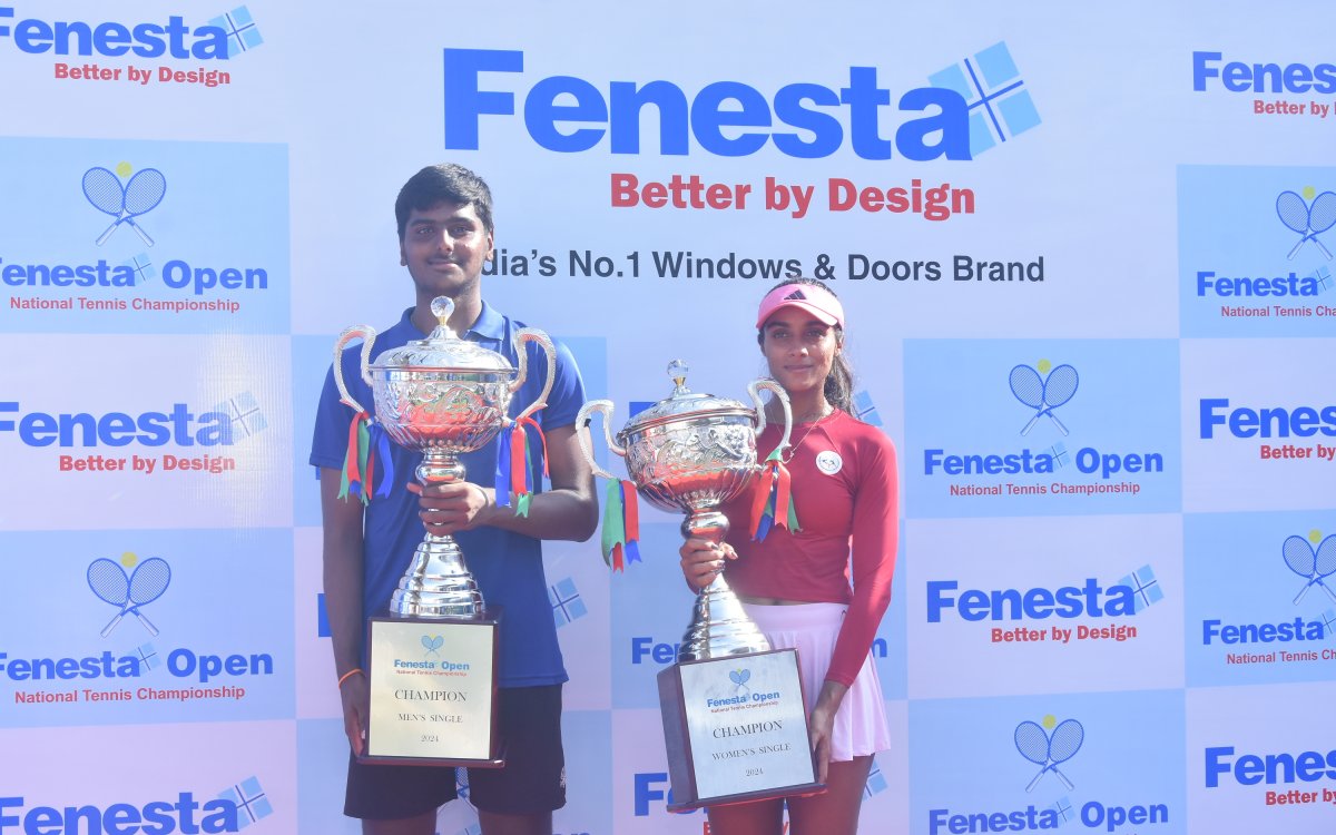 National Tennis C ship 2024: Rethin, Vaidehee Crowned Champions At 29th Fenesta Open