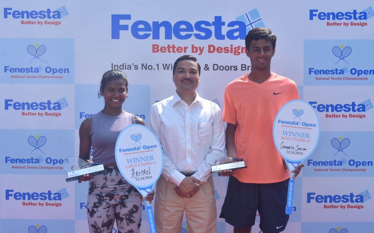 National Tennis C'ship: Aahan bags double, Samarth wins title in junior section of Fenesta Open