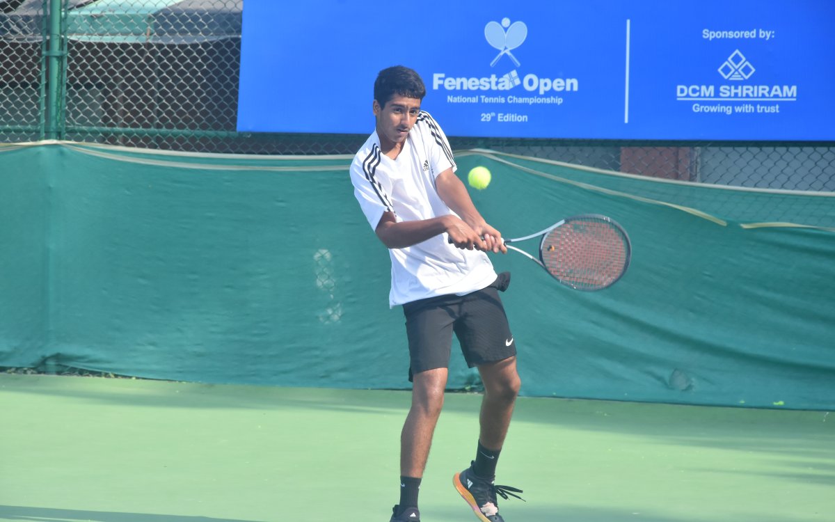 National Tennis C'ship: Prateek, Vinayagamurthy reach quarters in junior section of Fenesta Open